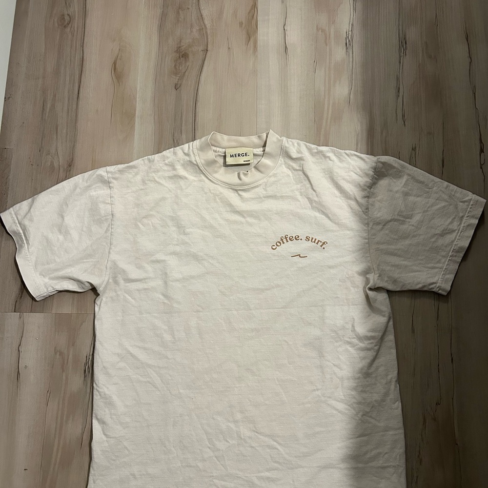Merge Tofino Coffee Surf oversized tee